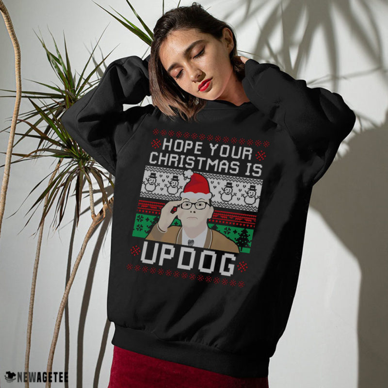 Colin Robinson Vampire What We Do The Shadow Hope Your Christmas Is Updog Ugly Christmas Sweater Sweatshirt