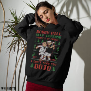 Sweater King of The Hill Bobby Hill Self Defense Dojo Ugly Christmas Sweater Sweatshirt