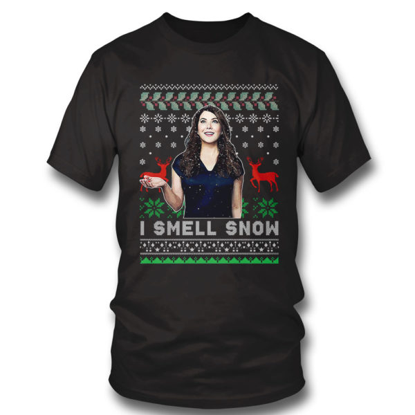 T Shirt I Smell Snow Lorelai Gilmore Ugly Christmas Sweater Sweatshirt