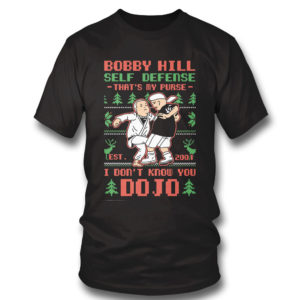 T Shirt King of The Hill Bobby Hill Self Defense Dojo Ugly Christmas Sweater Sweatshirt