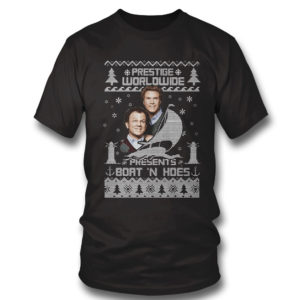 T Shirt Step Brothers Prestige Worldwide Presents Boats N Hoes Ugly Christmas Sweater Sweatshirt