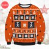 TX Blended Whiskey Ugly Christmas Sweater Unisex Knit Wool Ugly Sweater