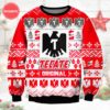 Tecate Original Ugly Christmas Sweater Unisex Knit Wool Ugly Sweater