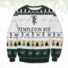 Templeton Rye whiskey Ugly Christmas Sweater Unisex Knit Ugly Sweater
