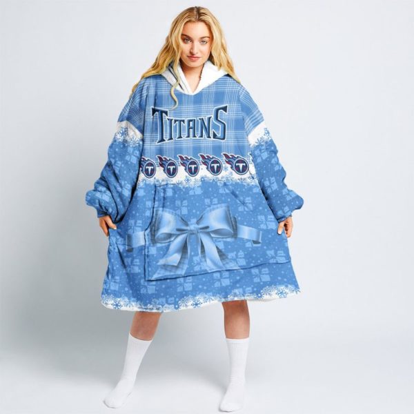 Tennessee Titans Christmas Gift Snug Hoodie Oodie Blanket Hoodie