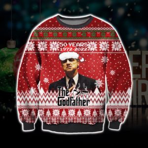 The Godfather Ugly Christmas Knit Sweater