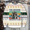 The Second Breakfast Club Retro Vintage Ugly Christmas Sweater Unisex Knit Wool Ugly Sweater