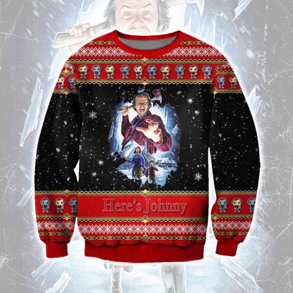 The Shining Ugly Christmas Knit Sweater