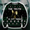 The Truth Is Out There Ugly Christmas Sweater Unisex Knit Wool Ugly Sweater