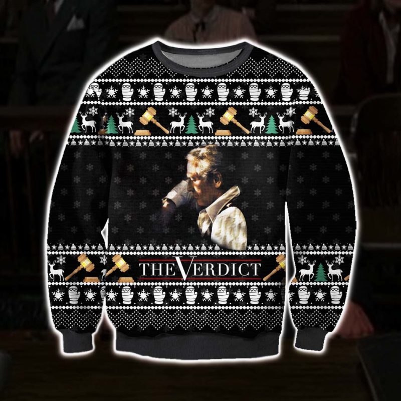 The Verdict Ugly Christmas Sweater