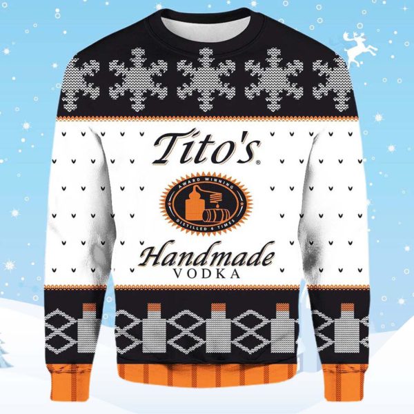 Titos handmade Voldka Ugly Christmas Sweater Unisex Knit Ugly Sweater