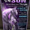 To My Son Blanket Forever Mom Soft Comfortable Quilt Blanket