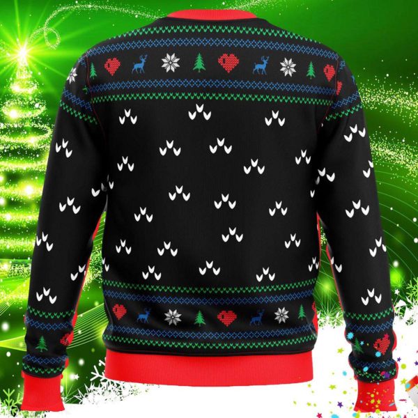 Trump Train Ugly Christmas Knit Sweater 1