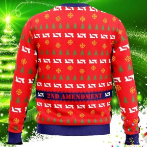 We The People 2nd Amendment Ugly Christmas Knit Sweater 1