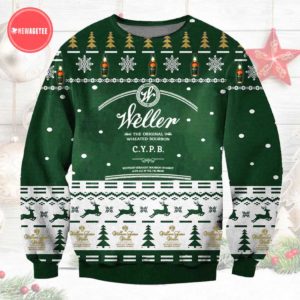Weller Special Reserve Bourbon Ugly Christmas Sweater Unisex Knit Wool Ugly Sweater