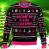 Women For Trump Ugly Christmas Knit Sweater