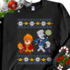1 Black Sweatshirt Heat Miser Brothers Christmas Snow Ugly Christmas Sweater sweatshirt
