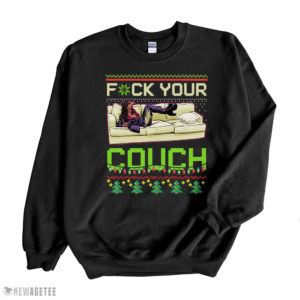 Black Sweatshirt Dave Chappelles Show Fuck Your Couch Ugly Christmas Sweater Sweatshirt