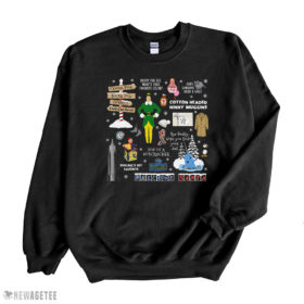 Black Sweatshirt Elf 2021 Christmas Vacation Collage shirt