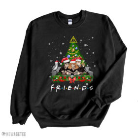 Black Sweatshirt Harry Friends Merry Christmas 2021 shirt