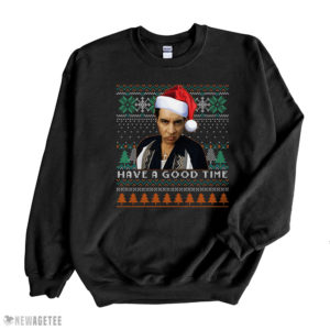Black Sweatshirt Sopranos Christmas Tree The X mas Have A Good Time Ugly Christmas Sweater Sweatshirt