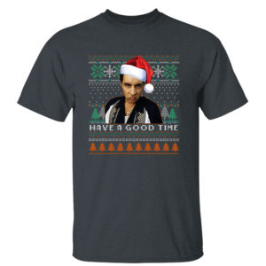 Dark Heather T Shirt Sopranos Christmas Tree The X mas Have A Good Time Ugly Christmas Sweater Sweatshirt