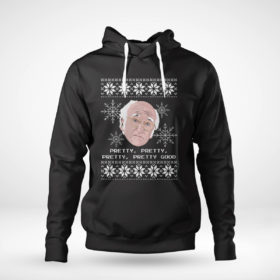 Pullover Hoodie Curb Your Enthusiasm Larry David Pretty Good Ugly Christmas Sweater Sweatshirt