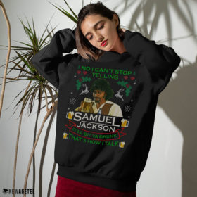 Sweater Chappelles Show No I Cant Stop Yelling Samuel Jackson Ugly Christmas Sweater Sweatshirt