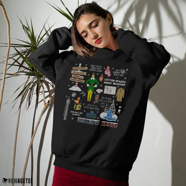 Sweater Elf 2021 Christmas Vacation Collage shirt