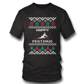T Shirt George Costanza Seinfeld Happy Festivus Ugly Christmas Sweater Sweatshirt