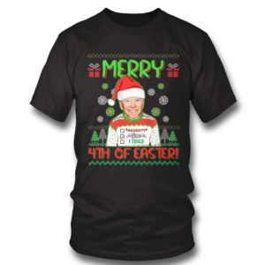 T Shirt Happy 4th Of July Funny Joe Biden Lets Go Brandon Ugly Christmas Sweater Sweatshirt