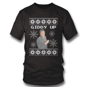 T Shirt Seinfeld Kramer Giddy Up Ugly Christmas Sweater Sweatshirt