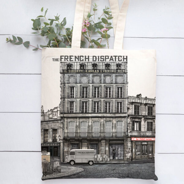 Tote bag 3 The French Dispatch tote bag