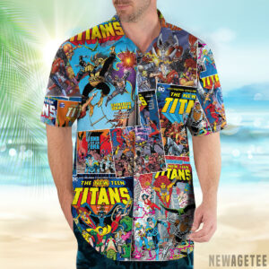 1 Hawaiian Shirt New Teen Titans Omnibus Hawaiin Shirt