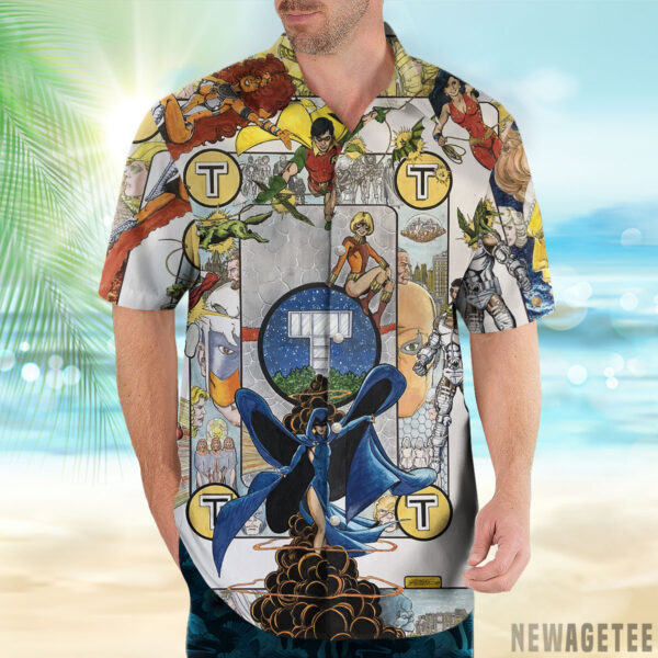 1 Hawaiian Shirt New Teen Titans Poster Hawaiin Shirt