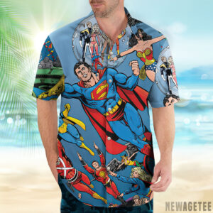 1 Hawaiian Shirt Superman Crisis on Infinite Earths DC Comics Presents Hawaiian Shirt