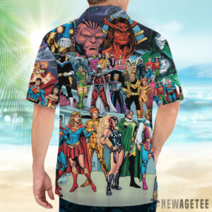 2 Button Up Shirt DC Celebrates George Perez Birthday Hawaiian Shirt