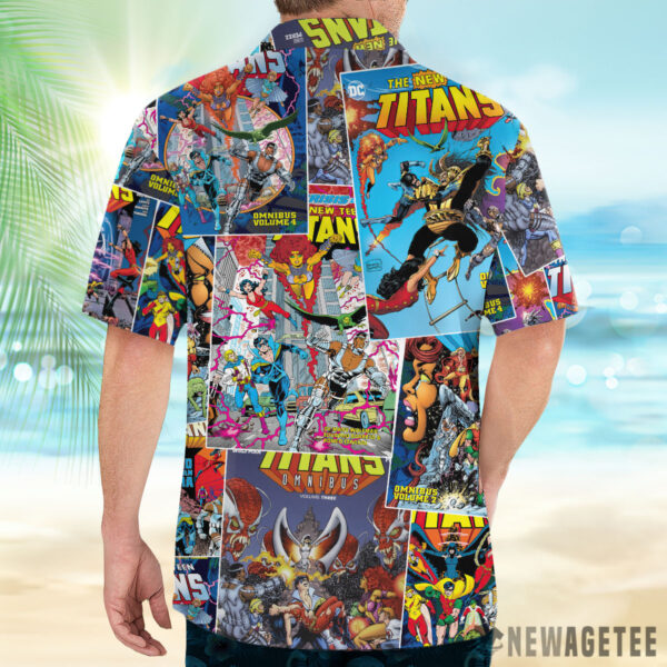 2 Button Up Shirt New Teen Titans Omnibus Hawaiin Shirt