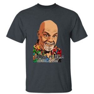 Dark Heather T Shirt RIP George Perez 1954 2022 Thank you for the memories signature t shirt