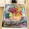 Fleece Blanket 7 Dracozolt VMAX Evolving Skies Full Art Holo Ultra Rare Pokemon Card Fleece Blanket