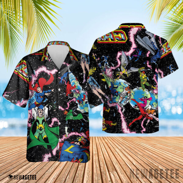 Hawaii shirt Crisis on Infinite Earths DC Comics Hawaiian Shirt beach shorts