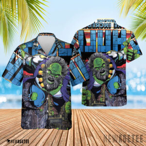 Hawaii shirt Incredible Hulk Future Imperfect Marvel comics cover by George Perez Hawaiian Shirt beach shorts