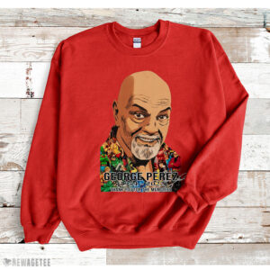Red Sweatshirt RIP George Perez 1954 2022 Thank you for the memories signature t shirt