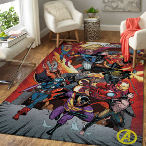 Avengers Earth Avengers Assemble Iron Man Rug Carpet