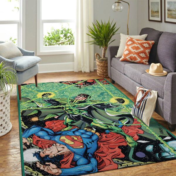 Rug Carpet 2 Green Lantern Zero Hour by The GREAT George Perez Rug Carpet