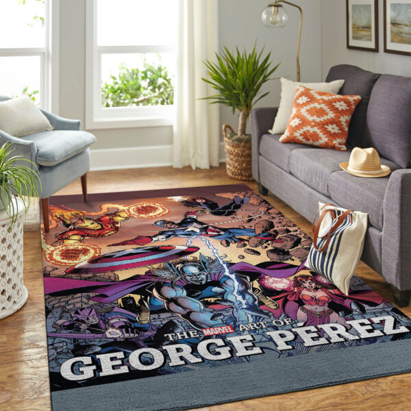 Rug Carpet 2 The Marvel Art Of George Perez Rug Carpet