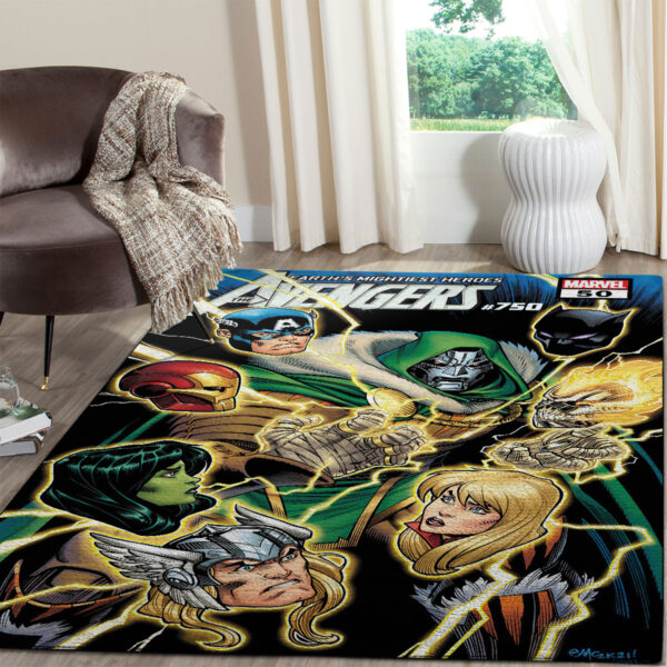 Rug Carpet 3 Avengers 750 Eearths Mightiest Heroes Marvel Rug Carpet