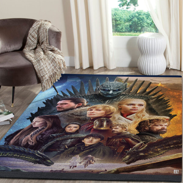 Rug Carpet 3 Game of Thrones Poster Rug Carpet