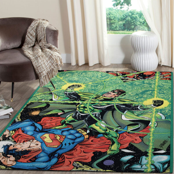 Green Lantern – Zero Hour by The GREAT George Perez Rug Carpet