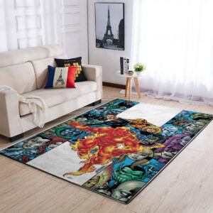 Rug Carpet Fantastic Four Visionaries cover by George Perez Rug Carpet